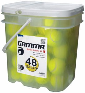 GAMMA bucket with 48 pressureless ones